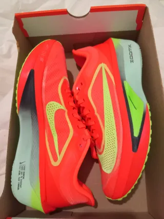 Nike Zoom Fly 6 Talla 46 Naranja y Verde