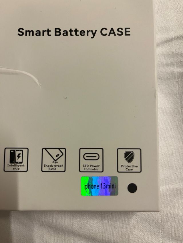 Custodia con batteria intelligente per iPhone 13 mini