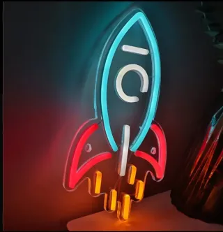 Lampada Neon LED "ROCKET"