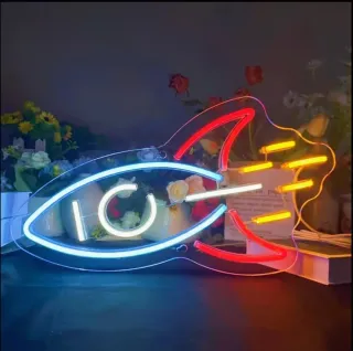 Lampada Neon LED "ROCKET"