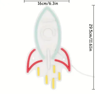 Lampada Neon LED "ROCKET"