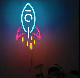 Lampada Neon LED "ROCKET"