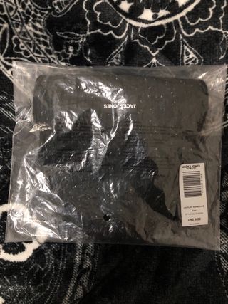 Gorro Jack & Jones negro y gris