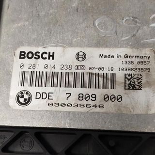 Centralita del motor BMW 0281014238 DDE 7809000 DDE7809000
