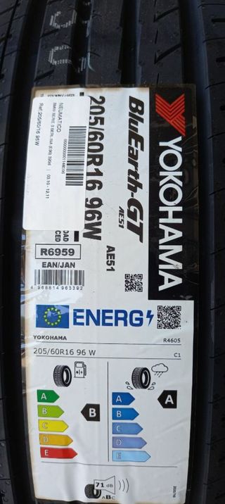 Bmw 1148429 205/60/16 96w neumático serie 3 320d