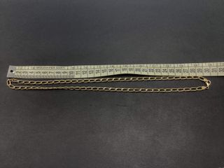cadena oro 18k 22cm