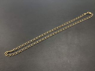 cadena oro 18k 22cm