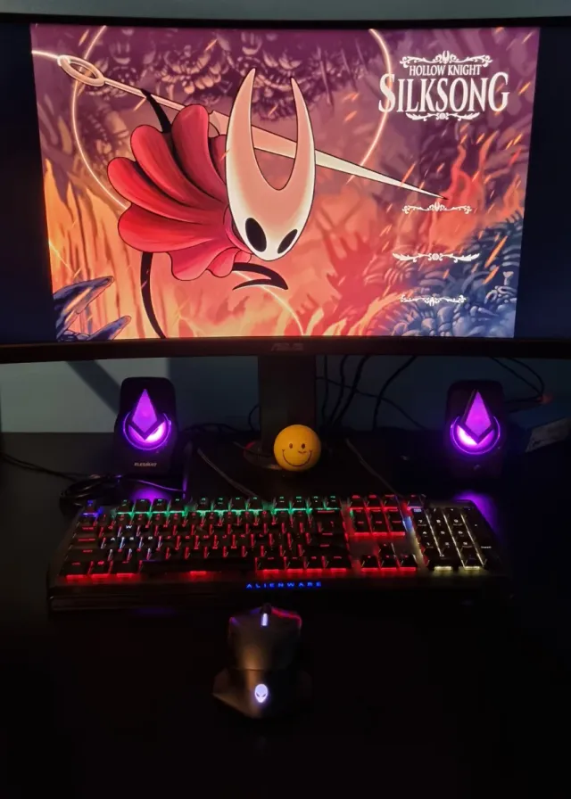 Altoparlanti da scrivania con luce LED USB