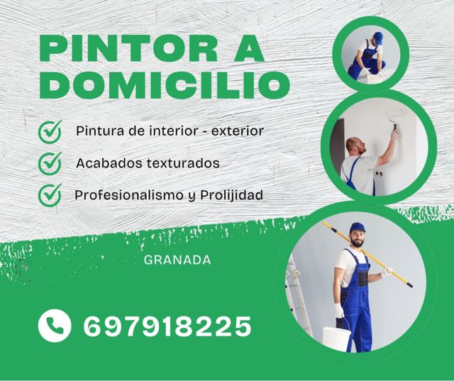 Pintor a domicilio en Granada