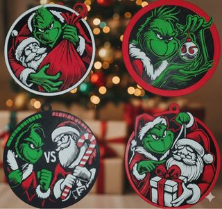 Decorazioni Albero Grinch