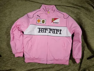 Chaqueta Ferrari Rosa Puma Talla M