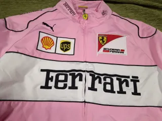 Chaqueta Ferrari Rosa Puma Talla M