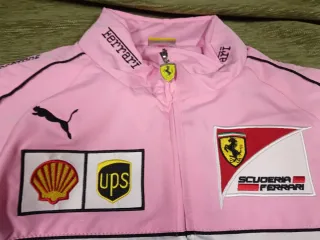 Chaqueta Ferrari Rosa Puma Talla M