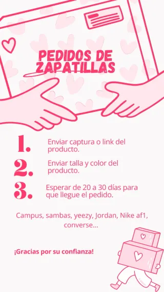 Pedidos de Zapatillas