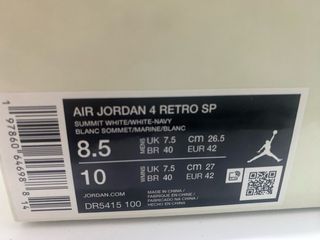 Jordan 4 SB Retro Navy Blue