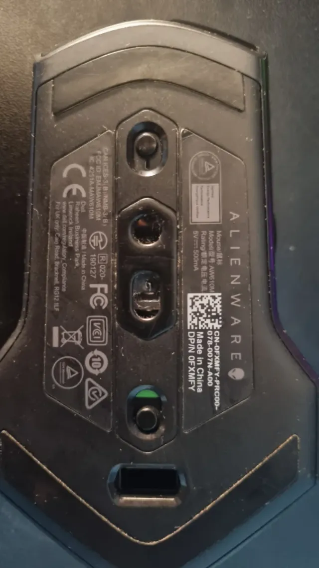 Alienware 610m - Mouse da gaming wireless e cablato