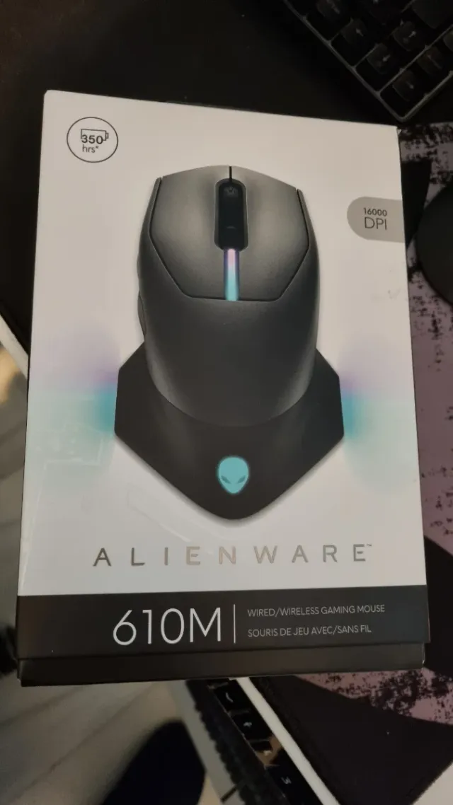 Alienware 610m - Mouse da gaming wireless e cablato