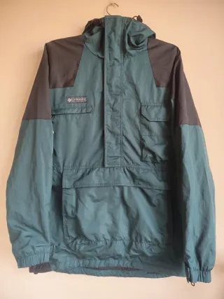 Chaqueta Columbia Microtex impermeable Vintage.