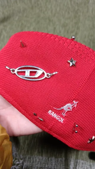 Boina Kangol Roja Rework