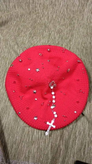 Boina Kangol Roja Rework