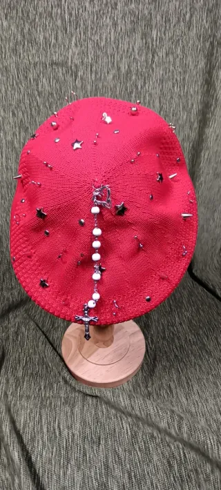 Boina Kangol Roja Rework