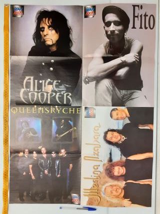 Poster Heavy Rock'n'Roll Punk Kerrang Metal Hammer