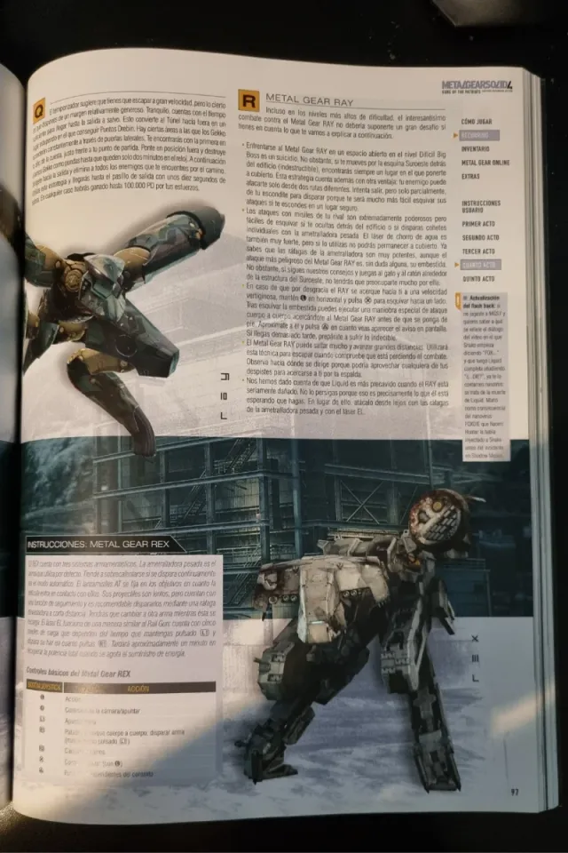 🇪🇸 Metal Gear Solid 2, 3 e 4. Guide ufficiali