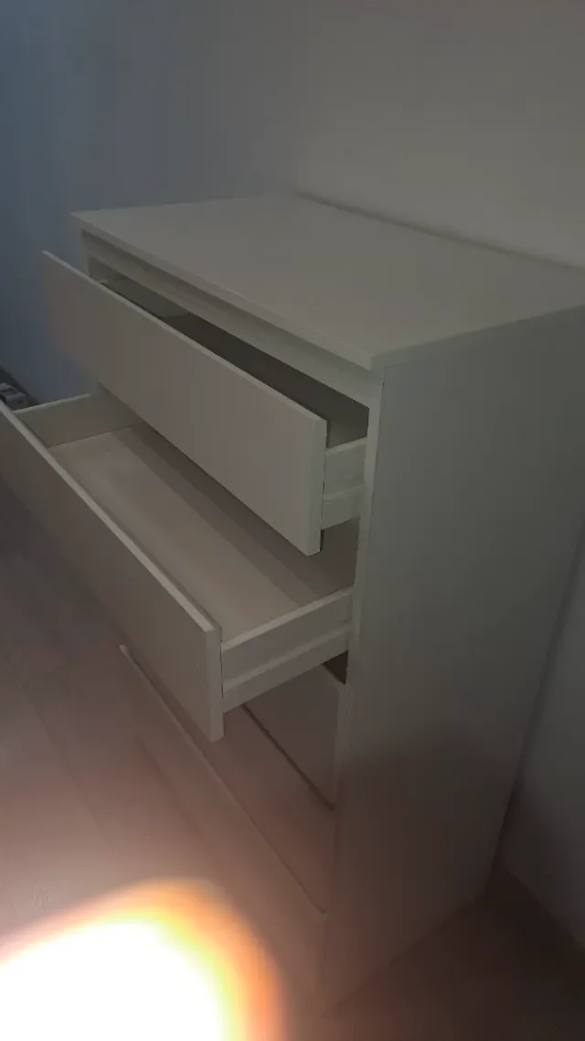 Cómoda Cajonera Blanca Ikea