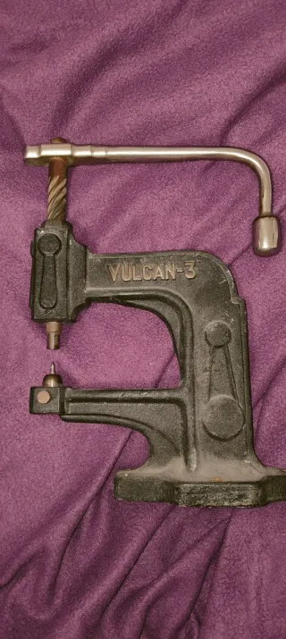 Máquina remachadora Vulcan 3 lote de remaches