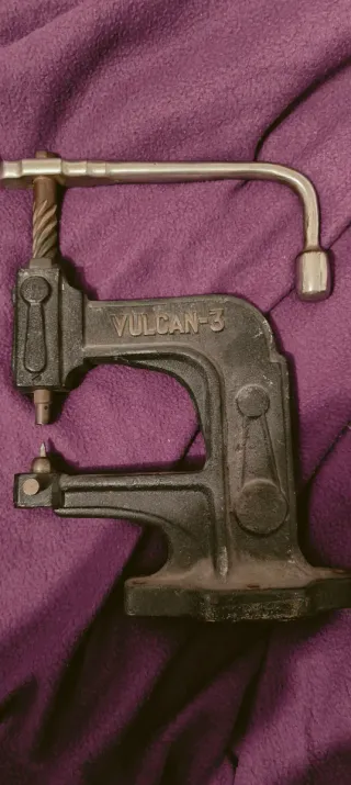 Máquina remachadora Vulcan 3 lote de remaches