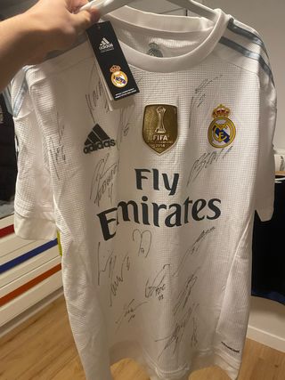 Camiseta Real Madrid Firmada