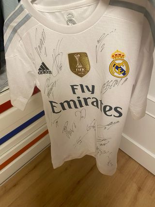 Camiseta Real Madrid Firmada