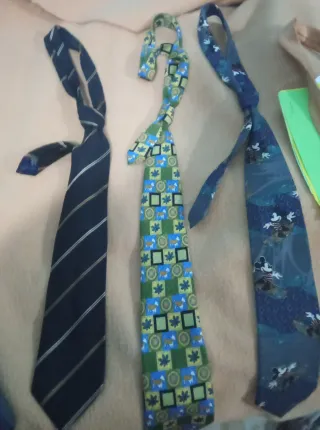 Lote de 3 corbatas