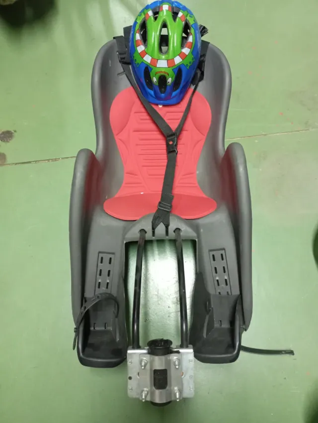 Silla portabebés para bicicleta