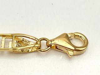 pulsera oro 18k con circonita