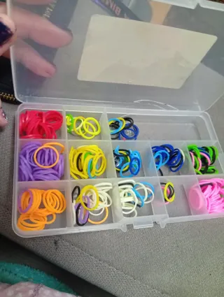 Magic Loom Bands Kit Pulseras Collares