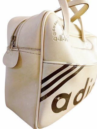 Bolsa Adidas Vintage los 70s Madrid 1976 Beige