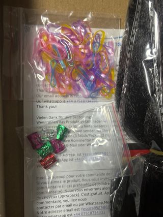 2 Packs de Pelo para trenzas ShowJarly negro