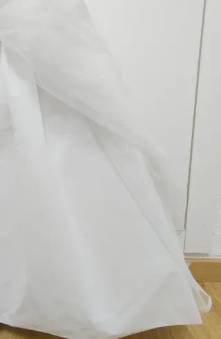 Cancán blanco para fallera, huertana,disfraz..