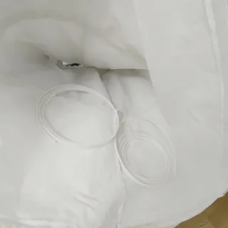 Cancán blanco para fallera, huertana,disfraz..