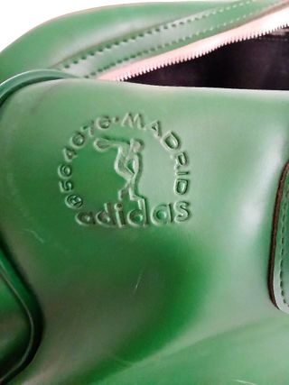 Bolsa Adidas Vintage 70s Madrid 1976 Verde/Dorado