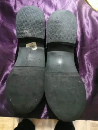 Zapatos charol negros