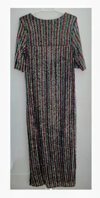 Vestido kimono lentejuelas S