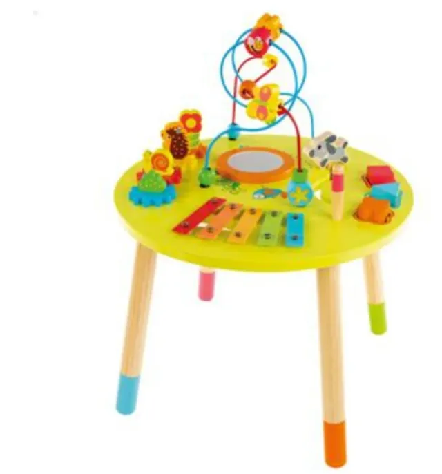 Mesa de actividades Woomax de madera