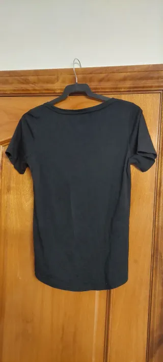 Camiseta Nike Negra Logo Swoosh