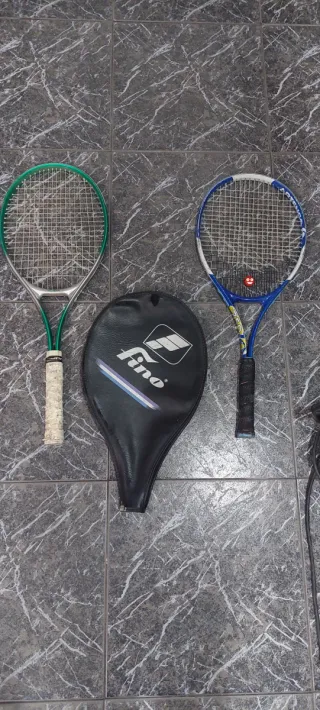 2 Raquetas de Tenis + Funda Fino