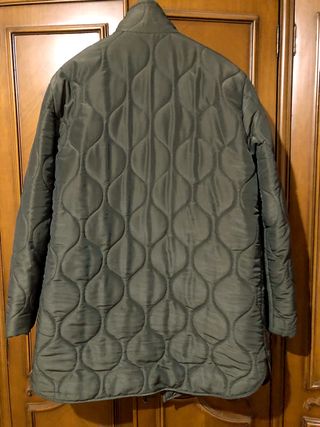 Chaquetón Merletti Acolchado Verde Talla M