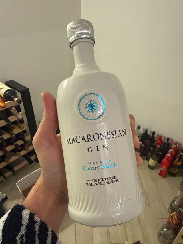 Bottiglia vuota Gin Macaronesian