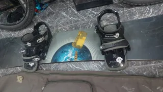 Tabla Snowboard Burton y Fijaciones
