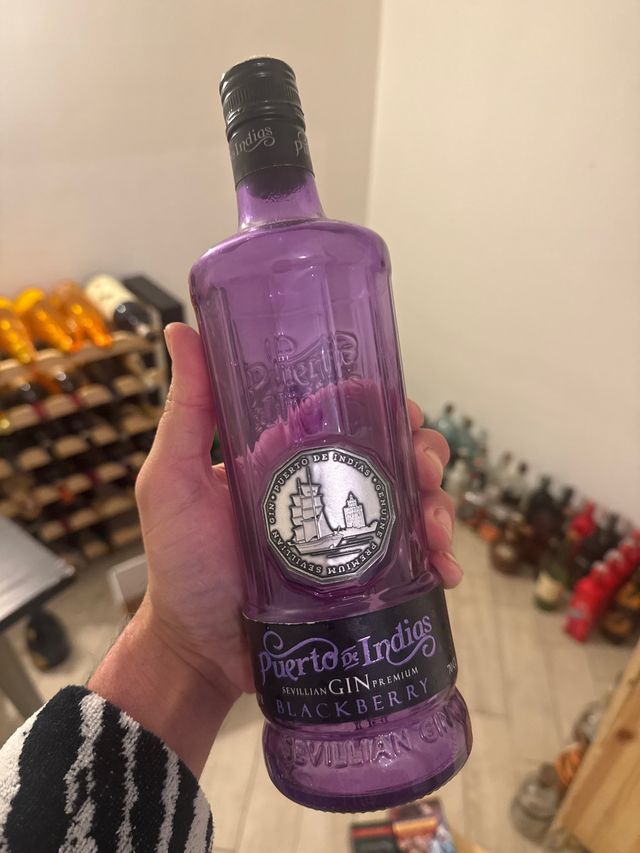 Bottiglia Vuota Gin Puerto de Indias Blackberry